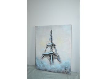 (#124) Unframed Picture Of Eiffel Tower