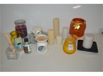(#75) Assortment Of Candles