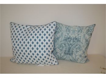 (#46) Decorative Reversible Pillows (2)