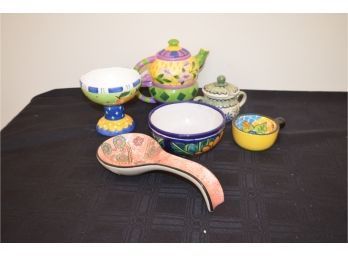 (#61) Mexican Hand-painted Kitchenware