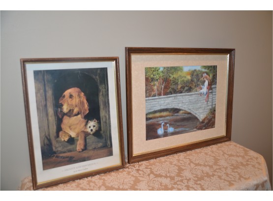 (#26) Framed Posters (2) 16x20 And 11.5x15