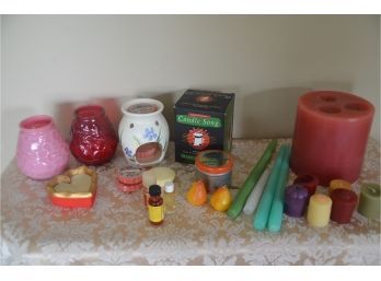 (#75) Assortment Of Candles