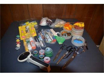 (#92) Assortment Of Craft Supplies