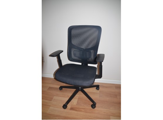 (#2) Office Desk Chair Adjustable Arms, Back And Height