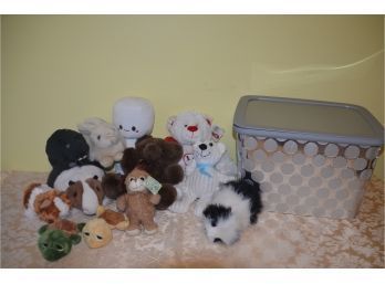 (#18) Assortment Of Stuffed Animals
