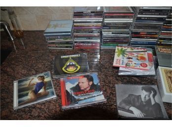 (#34) Assortment Of CD's (2 Boxes Full) Some New