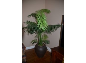Artificial Palm Tree Plant Ceramic Planter Approx 70' Tall