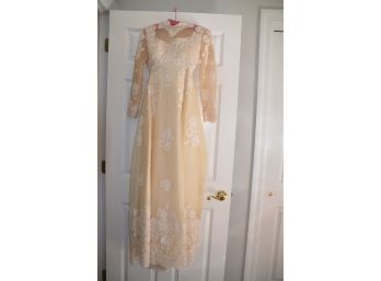 (#25) Vintage Wedding Dress Small