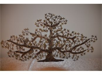 (#36)brass Wall Hanging Tree Of Life 48x24
