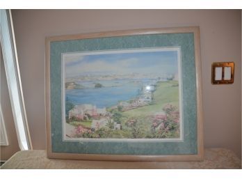 (#6) Framed Picture Of Bermuda