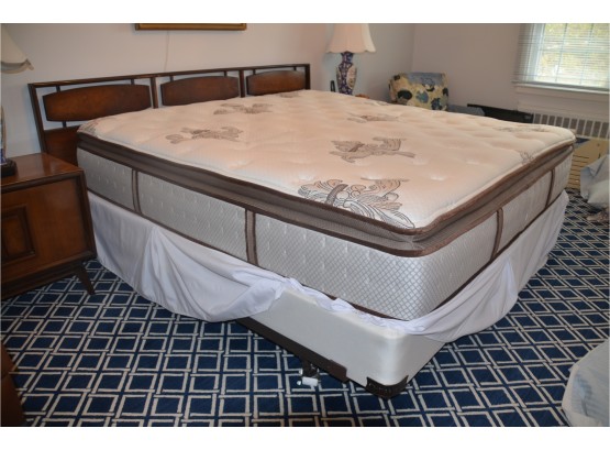 Sterns & Forster King Mattress And Box Spring (pick Up Sunday)