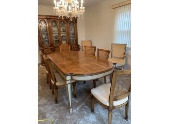 David R. Harrison Dining Table And 6 Chairs