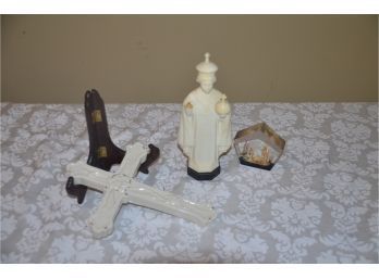 (#35) Religious Items (lenox Cross)