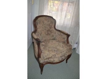 Antique French Provincial Parlor Club Chair