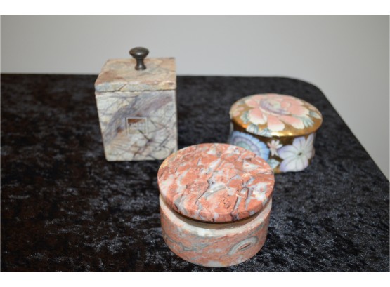 Marble Boxes (2) Ceramic (1)
