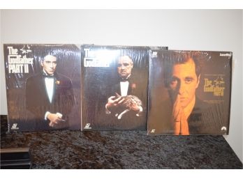 3 Lazer Disc Godfather Albums ..Like New