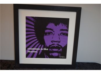 Framed Poster Jimi Hendrix