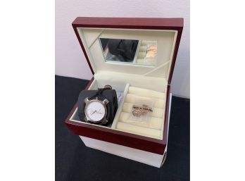 Jewelry Box Amd Fender Watch