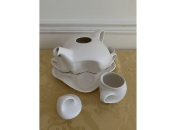 Unique Tea Pot And Cups All In One By Fenger