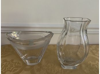 (#47) Glass Vases Very Heavy (2)