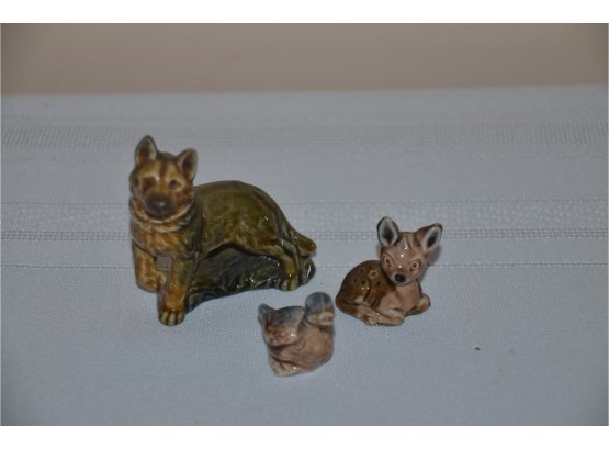 (#27) Miniture Porcelain Animal Figurines