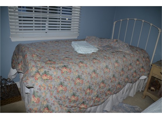 (#52) Twin Coverlet And 1 Sham, Set Of Twin Sheets