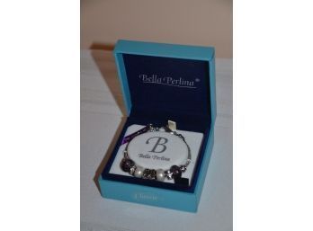 (#76) NEW In Box Bella Perlina Charm Bracelet