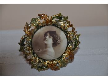 (#36) Miniature Picture Frame 3' Round