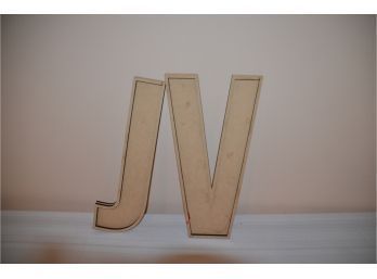 (#89) Wood Letter Display