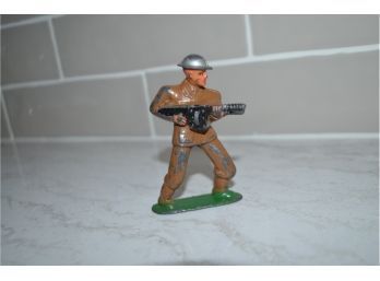 (#89) Vintage Barclay Manoil Lead Metal Military Toy Soldier