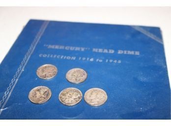 Mercury Head Roosevelt Dime Collection Silver .07234