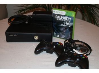 XBOX 360 Console With 2 Controllers, Headsets & Game