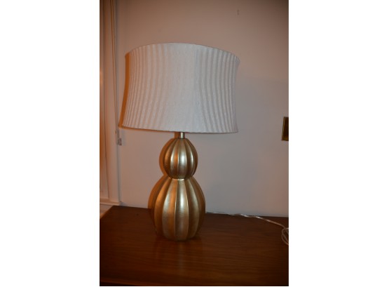 (#92) Silver/gold Table Lamp