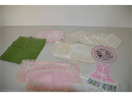 (#41) Assortment Of Linens From Europe - See Details