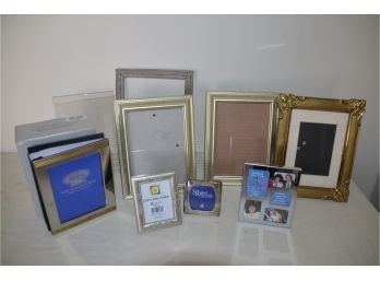(#94) Assortment Of Picture Frames And Photo Album (8)