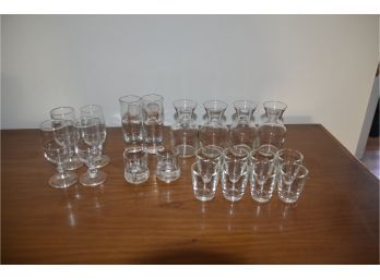 (#123) Assortment Of Shot Glasses (20)