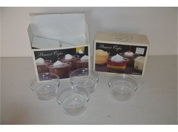(#116) Table Delight Dessert Glass Cups 2 Boxes