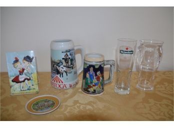 (#11) Assortment Of Souvenir Mug And Trinkets