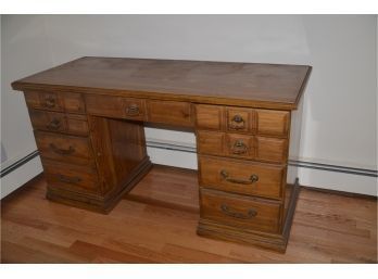 Home Office Desk With Lock File Cabinet