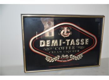 (#126) Coffee Liqueur Paddington Corp. Demi-Tasse Sign