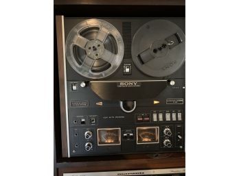 (#17) Vintage Sony Three Motor Servo Control Bi-directional Recording TC-580 - Works