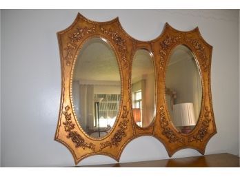 Vintage Wall Hanging Mirror - See Details