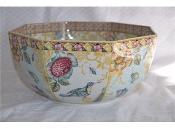 (#81) Spode Sumatra Bird Flower Bowl Made In England F1995