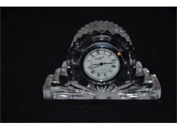 (#139) Waterford Miniature 4' Mantel Clock