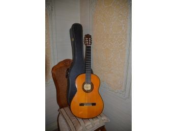 (#160) Yamaha G240 II Rosewood Back And Sides Classical Acoustic Guitar Excellent With Hard Case