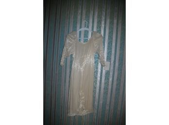 Beautiful Vintage Custom Made Beaded Dress (small-medium)