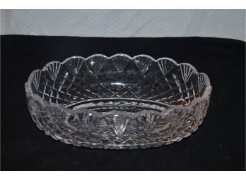 (#137) Waterford Beautiful Crystal Oval Bowl
