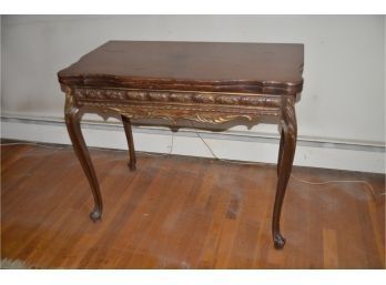 Antique Gate Leg Drop Leaf Table Extra 3 Table Leafs - Needs TLC