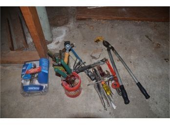 Assortment Of Tools And Garden Tools