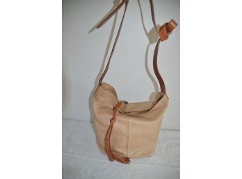 J.Jill Leather Tan Handbag Like New